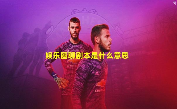 娱乐圈聊剧本是什么意思